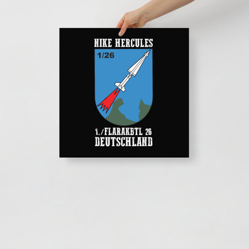 Germany 1/26 Nike Hercules Poster - Image 9