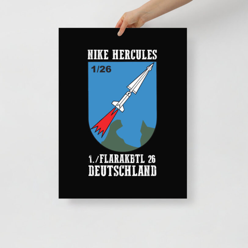 Germany 1/26 Nike Hercules Poster - Image 10