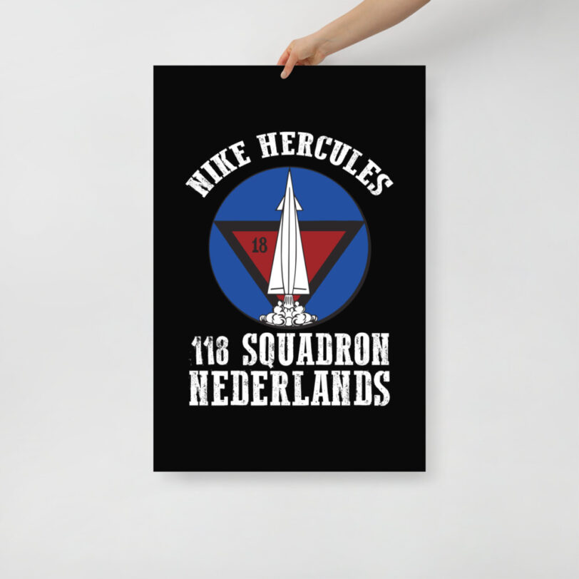 Netherlands 118 Squadron Nike Hercules Poster - Image 11