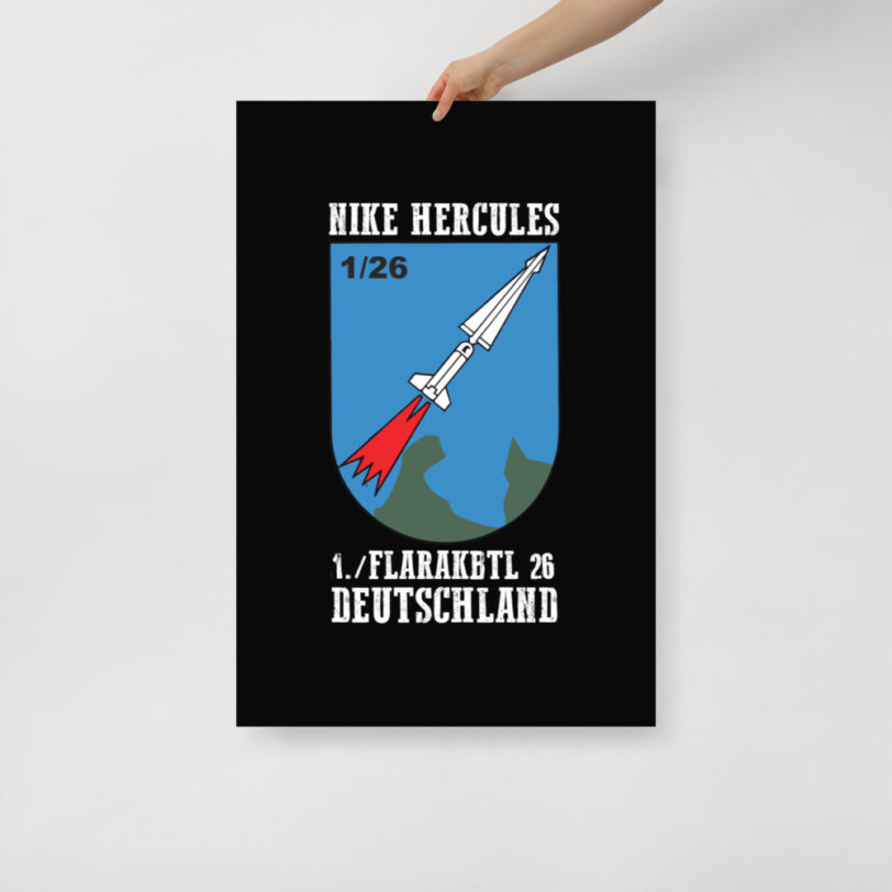 Germany 1/26 Nike Hercules Poster - Image 11