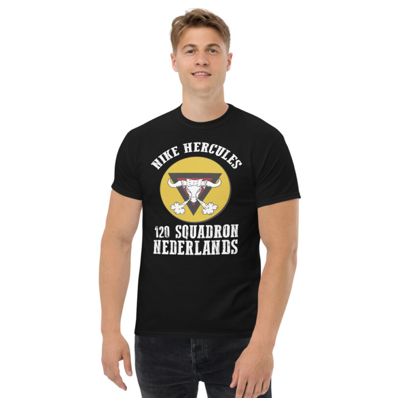 Netherlands 120 Squadron nike Hercules Men's heavyweight tee - Image 2