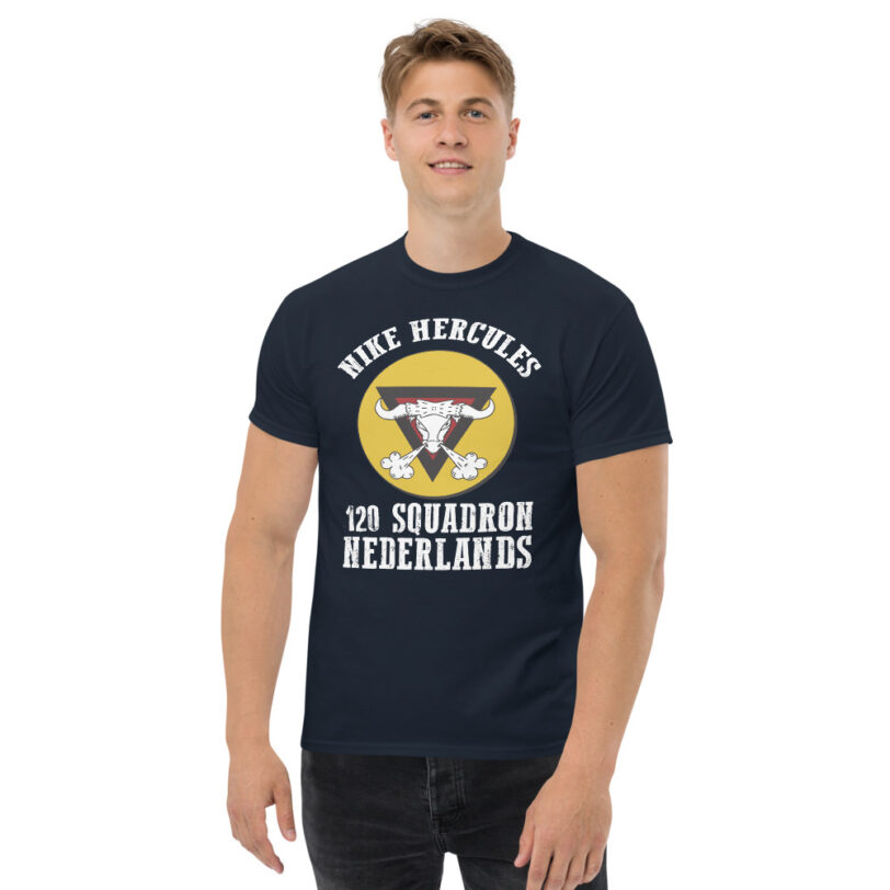 Netherlands 120 Squadron nike Hercules Men's heavyweight tee - Image 3