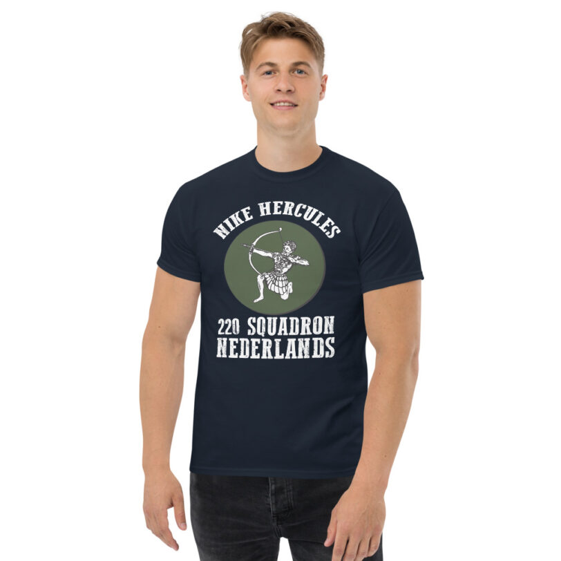 Netherlands 220 Squadron Nike Hercules Men's heavyweight tee - Image 3