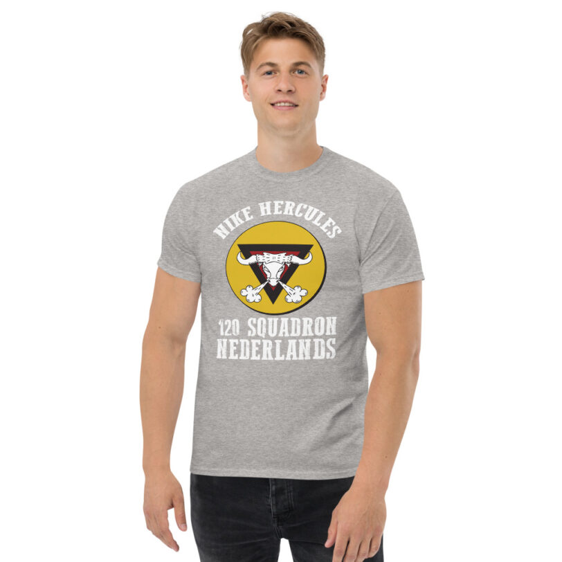 Netherlands 120 Squadron nike Hercules Men's heavyweight tee - Image 5