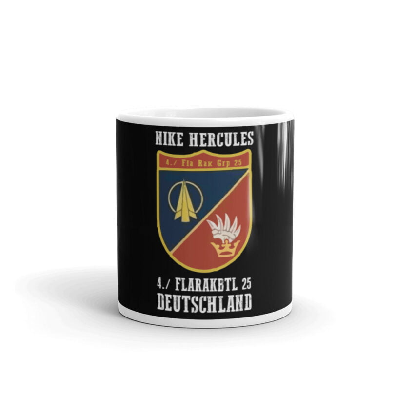 Germany 4/25 White glossy mug