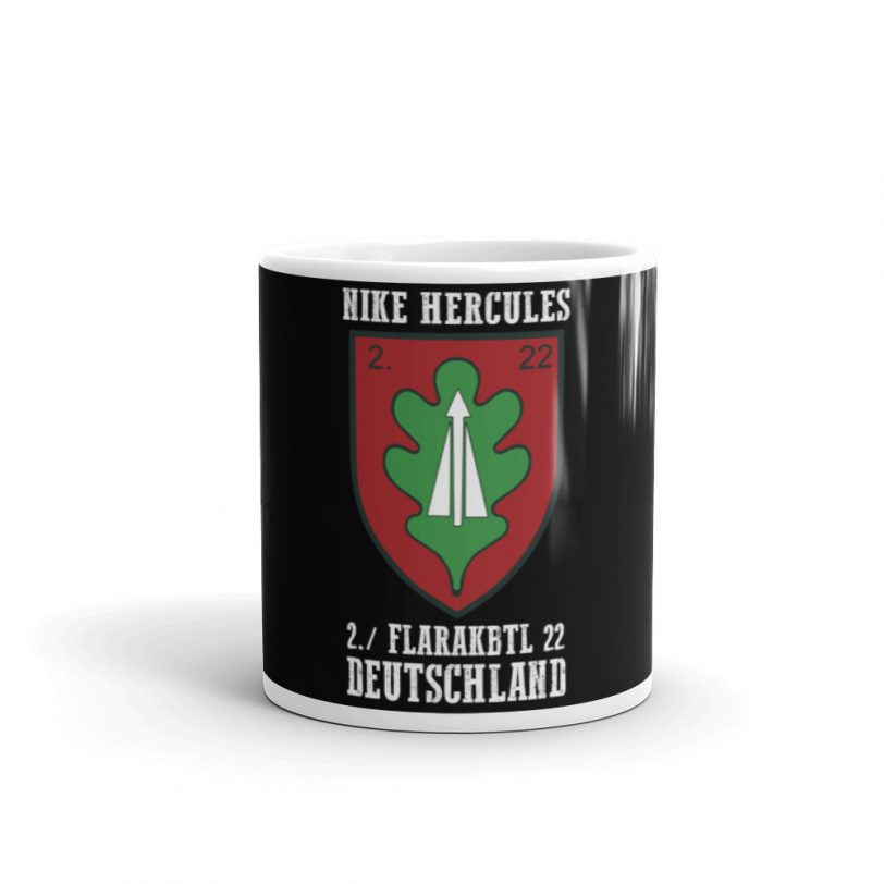 Germany 2/22 White glossy mug