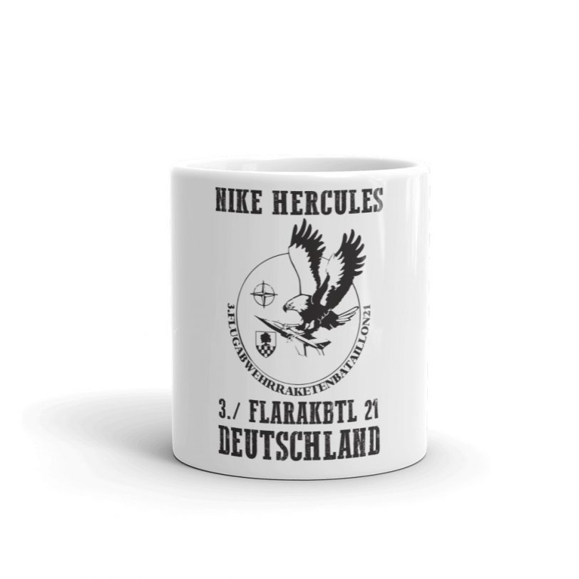 Germany 3/21 White glossy mug