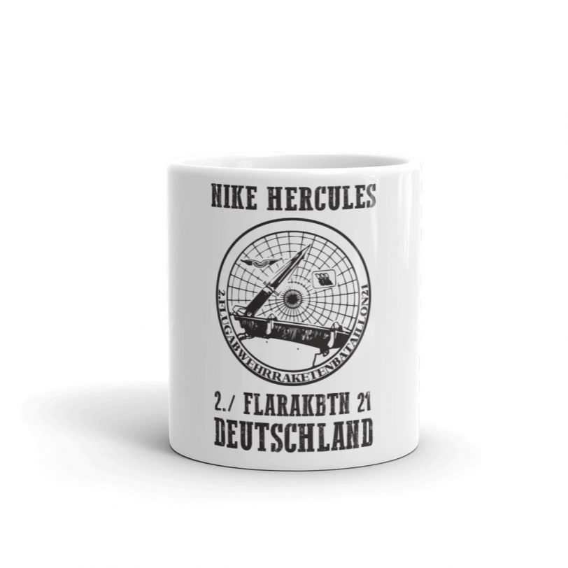 Germany 2/21 White glossy mug