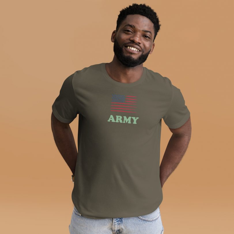 US Flag Army Unisex t-shirt