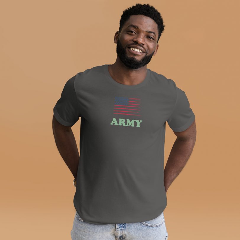 US Flag Army Unisex t-shirt - Image 7