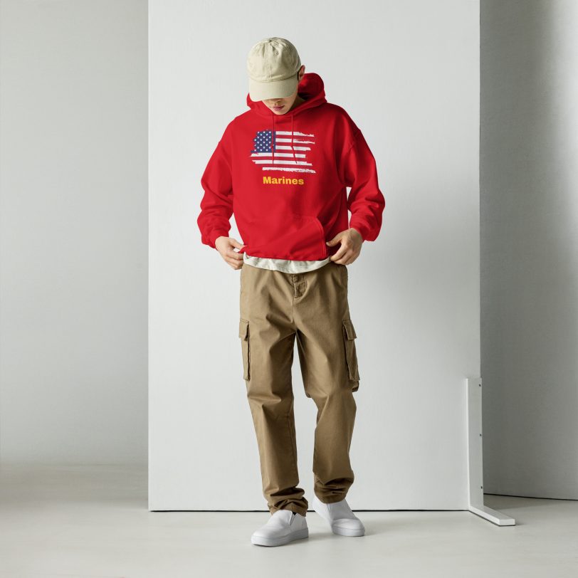 Marine Corps Unisex Hoodie - Image 3