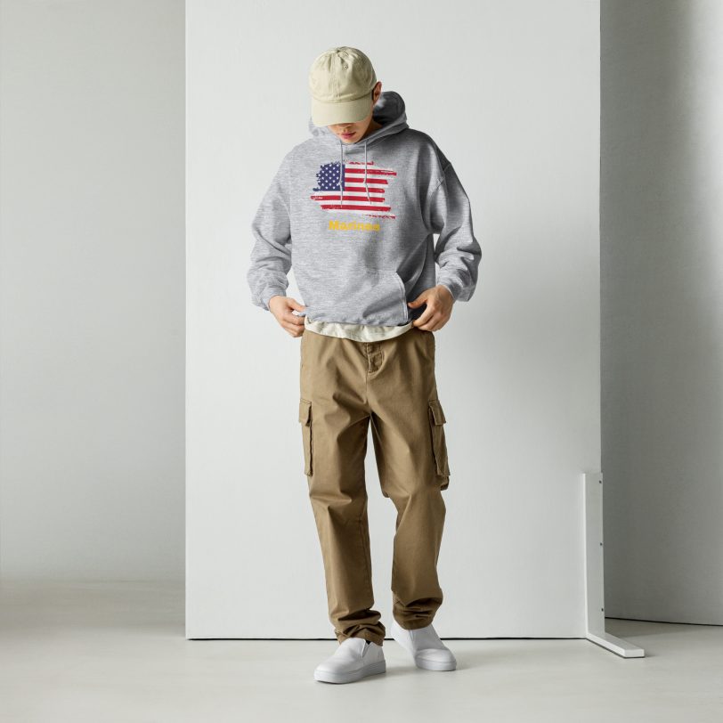 Marine Corps Unisex Hoodie - Image 6