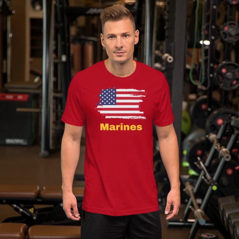 US Marines Unisex t-shirt - Image 3